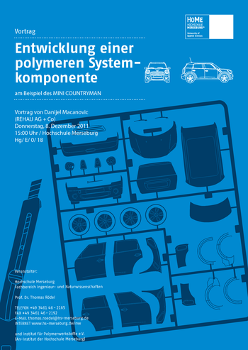 Vortrag: Entwicklung einer polymeren Systemkomponente am Beispiel eines MINI COUNTRYMAN